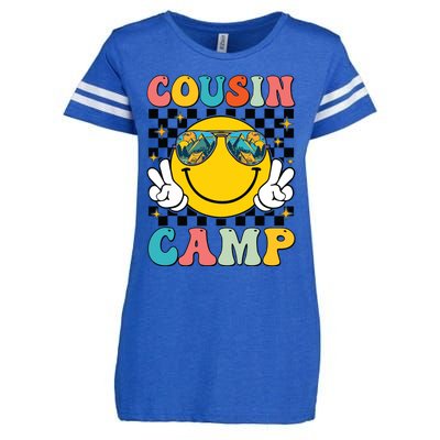 Vacation Summer Camping Crew Cute Enza Ladies Jersey Football T-Shirt