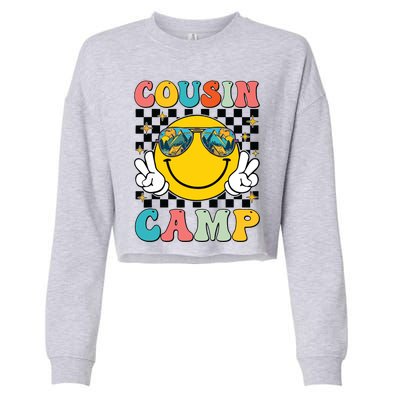 Vacation Summer Camping Crew Cute Cropped Pullover Crew