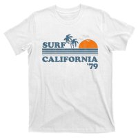 Vintage Surf California Beach Retro Sunset Surf 70's Gift T-Shirt