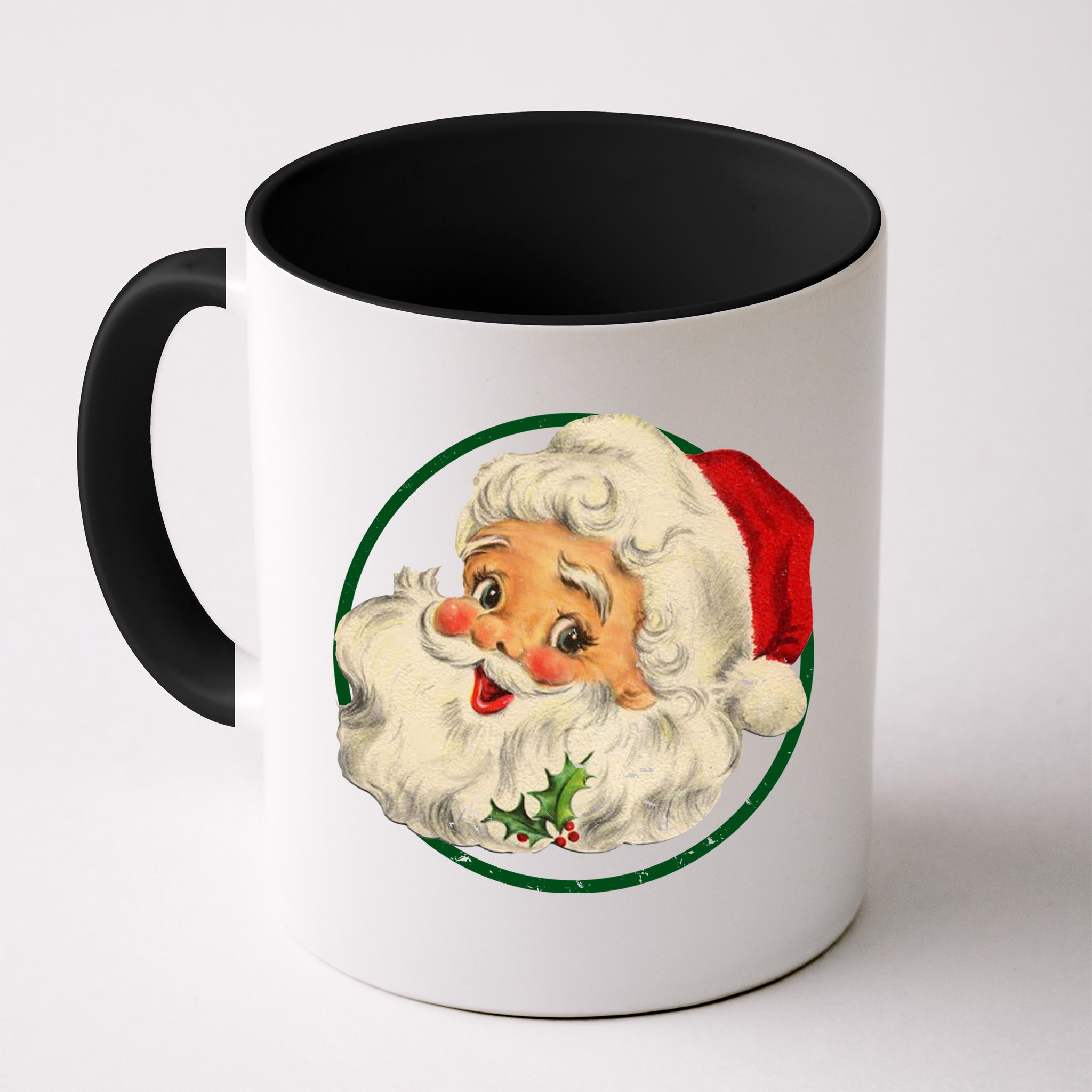 Vintage Santa Claus Christmas Gift Mug