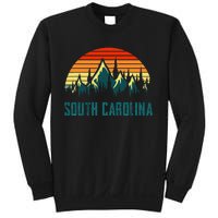 Vintage South Carolina Mountains Nature Hiking Retro Style Sweatshirt