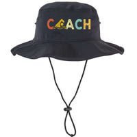 Vintage Swim Coach Swimming Coach Swim Teacher Swimmer Retro Legacy Cool Fit Booney Bucket Hat