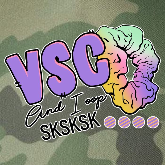 Vsco And I Oop Sksksk Funny Meme Legacy Tie Dye Trucker Hat