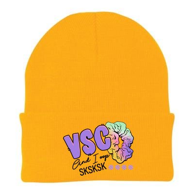 Vsco And I Oop Sksksk Funny Meme Knit Cap Winter Beanie