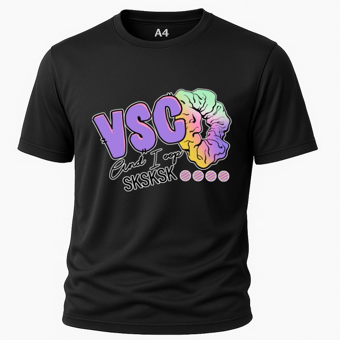 Vsco And I Oop Sksksk Funny Meme Cooling Performance Crew T-Shirt