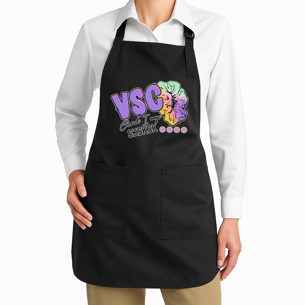 Vsco And I Oop Sksksk Funny Meme Apron