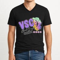 Vsco And I Oop Sksksk Funny Meme V-Neck T-Shirt