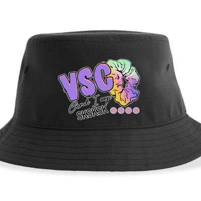 Vsco And I Oop Sksksk Funny Meme Sustainable Bucket Hat