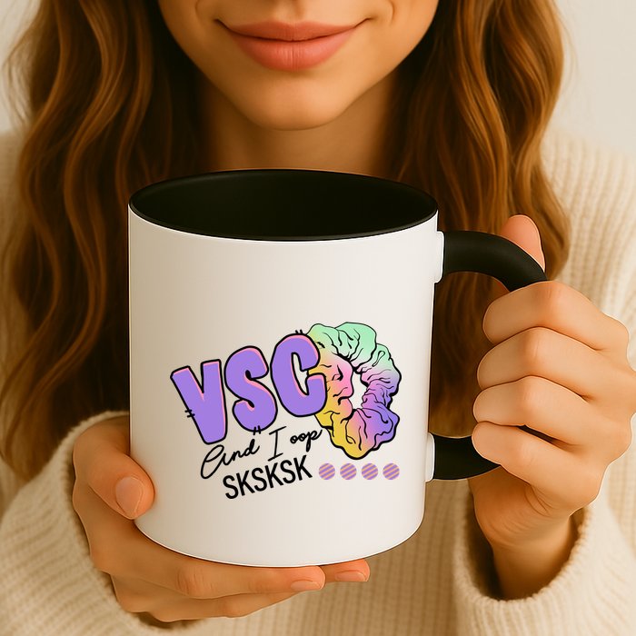 Vsco And I Oop Sksksk Funny Meme Mug