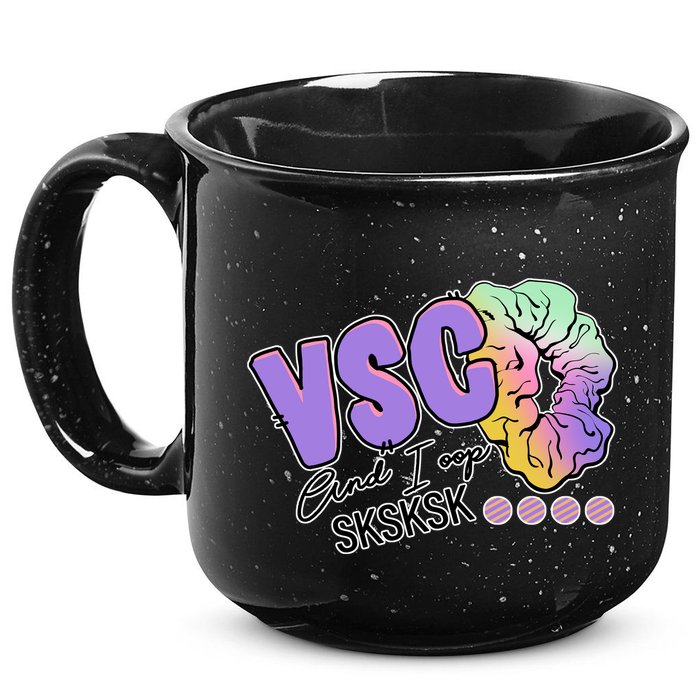 Vsco And I Oop Sksksk Funny Meme 15oz Campfire Ceramic Mug