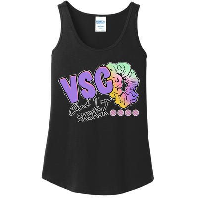 Vsco And I Oop Sksksk Funny Meme Ladies Essential Tank