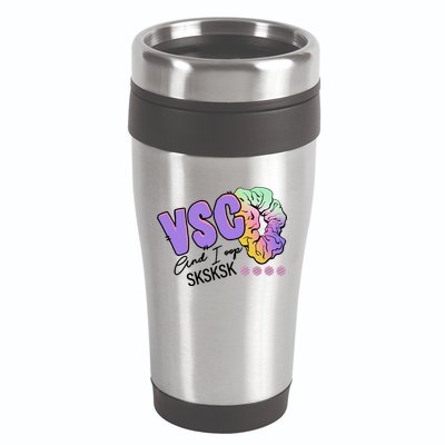 Vsco And I Oop Sksksk Funny Meme 16oz Travel Tumbler