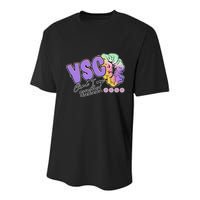 Vsco And I Oop Sksksk Funny Meme Youth Performance Sprint T-Shirt