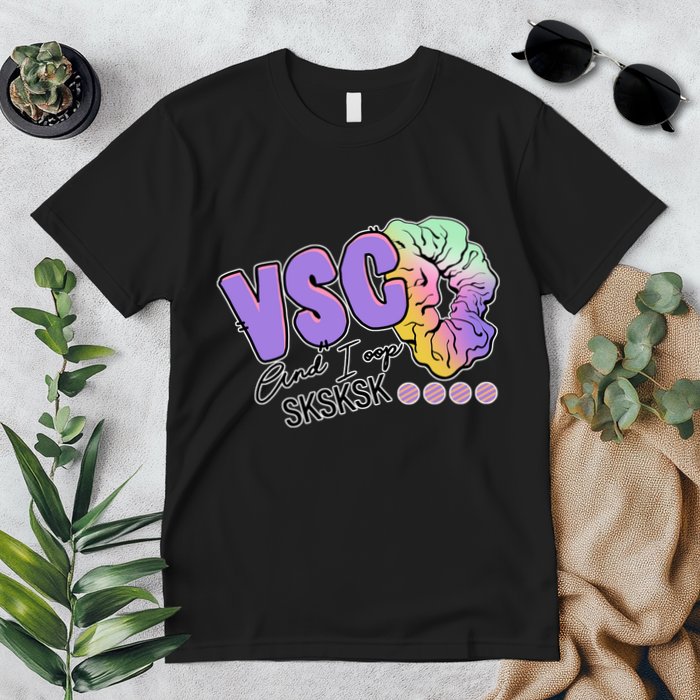 Vsco And I Oop Sksksk Funny Meme Premium T-Shirt