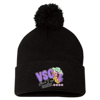 Vsco And I Oop Sksksk Funny Meme Pom Pom 12in Knit Beanie