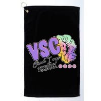 Vsco And I Oop Sksksk Funny Meme Golf Towel