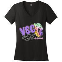 Vsco And I Oop Sksksk Funny Meme Women's V-Neck T-Shirt