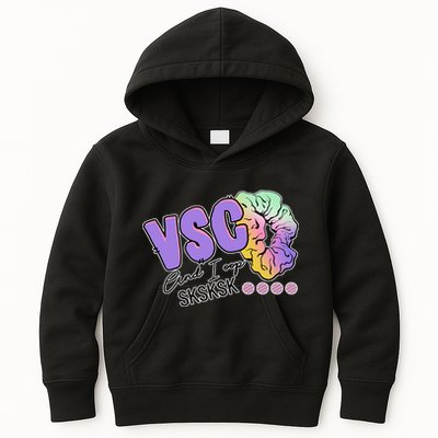 Vsco And I Oop Sksksk Funny Meme Kids Hoodie