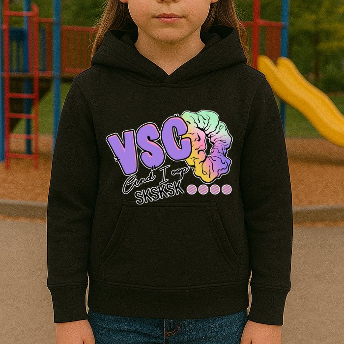 Vsco And I Oop Sksksk Funny Meme Kids Hoodie