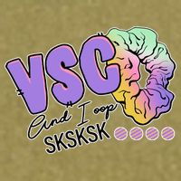Vsco And I Oop Sksksk Funny Meme Garment-Dyed Women's Muscle Tee