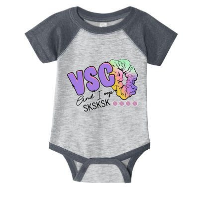 Vsco And I Oop Sksksk Funny Meme Infant Baby Jersey Bodysuit