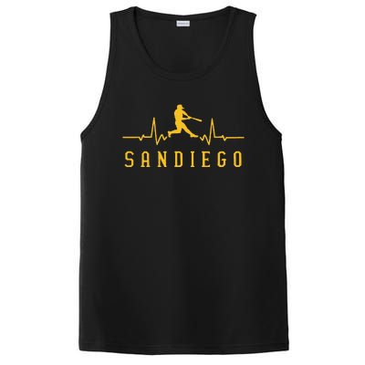 Vintage San Diego Name Retro 70s 80s Classic PosiCharge Competitor Tank