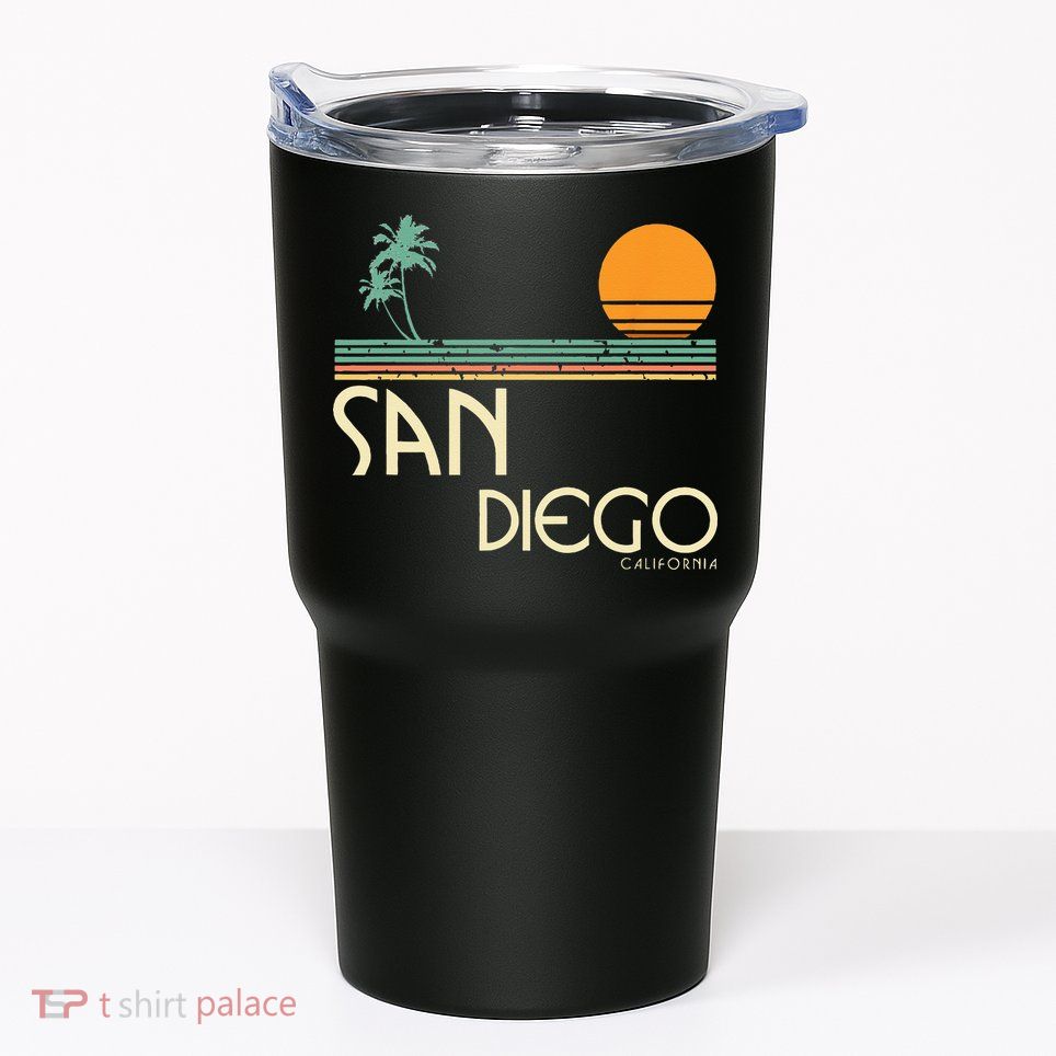 Vintage San Diego California Tumbler