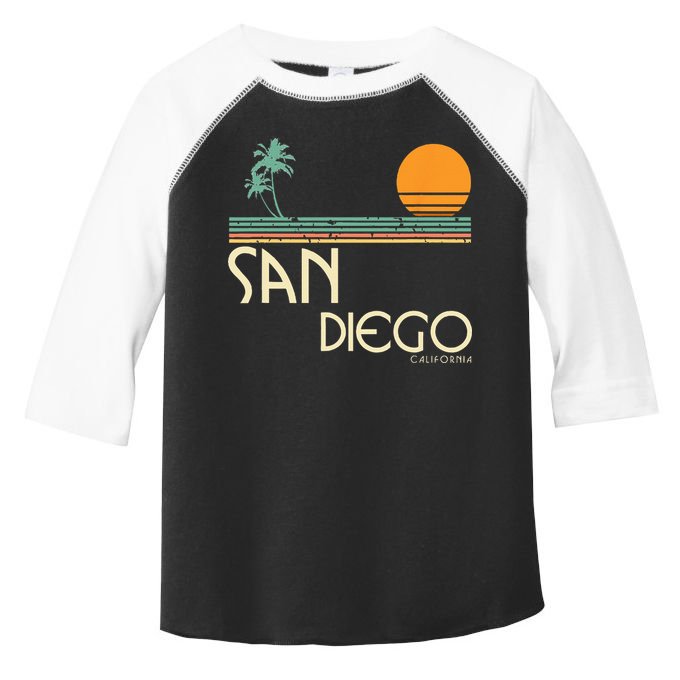 Vintage San Diego California Toddler Fine Jersey T-Shirt