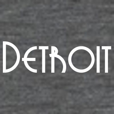 Vintage Style Detroit Logo T-Shirt