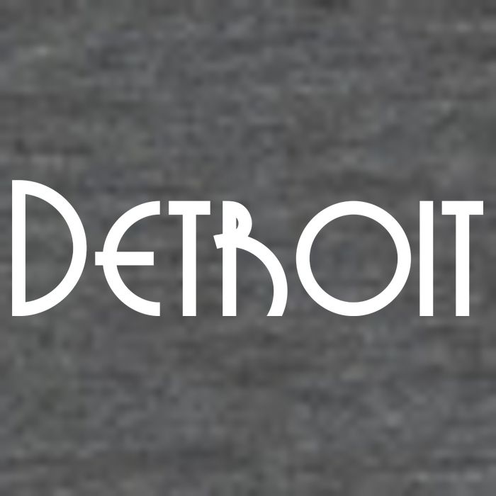 Vintage Style Detroit Logo Flatbill Hat