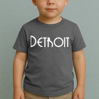 Vintage Style Detroit Logo Toddler T-Shirt