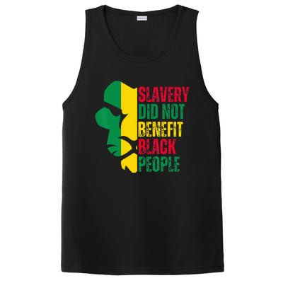 Vintage Slavery Did Not Benefit Black People PosiCharge Competitor Tank