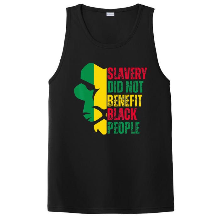 Vintage Slavery Did Not Benefit Black People PosiCharge Competitor Tank