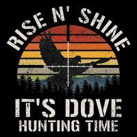 Vintage Sunset Dove Hunting Season Sweatshirt