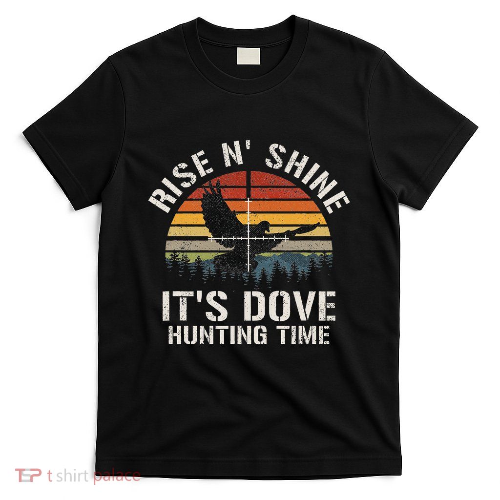 Vintage Sunset Dove Hunting Season T-Shirt