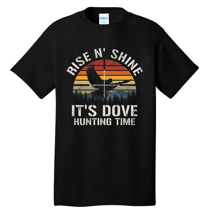 Vintage Sunset Dove Hunting Season Tall T-Shirt