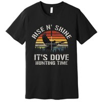 Vintage Sunset Dove Hunting Season Premium T-Shirt