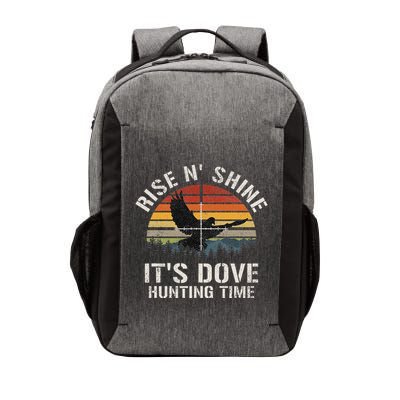 Vintage Sunset Dove Hunting Season Vector Backpack