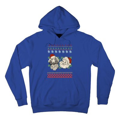 Vintage Santa Dachshund Retro Ugly Christmas Doxie Holiday Gift Hoodie