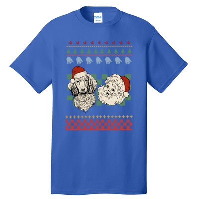 Vintage Santa Dachshund Retro Ugly Christmas Doxie Holiday Gift Tall T-Shirt