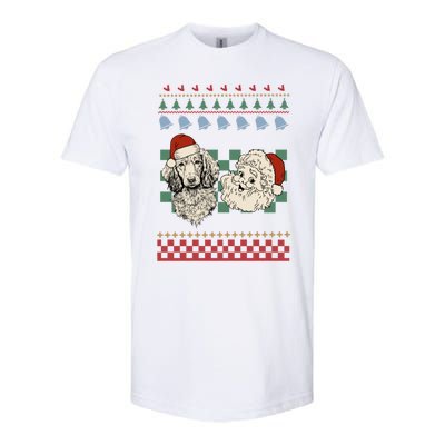 Vintage Santa Dachshund Retro Ugly Christmas Doxie Holiday Gift Softstyle CVC T-Shirt