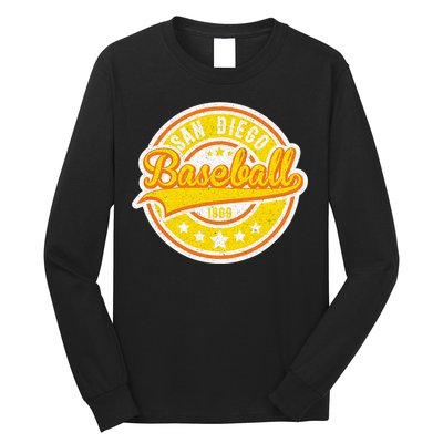 Vintage San Diego SD Baseball Game Day Padre Long Sleeve Shirt
