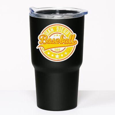Vintage San Diego SD Baseball Game Day Padre Tumbler