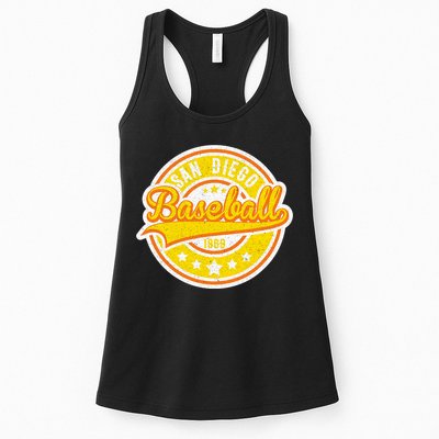 Vintage San Diego SD Baseball Game Day Padre Womens Tank Top