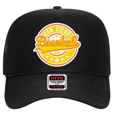 Vintage San Diego SD Baseball Game Day Padre Hat