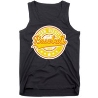 Vintage San Diego SD Baseball Game Day Padre Tank Top