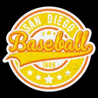 Vintage San Diego SD Baseball Game Day Padre Kids T-Shirt