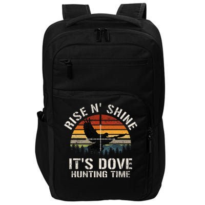 Vintage Sunset Dove Hunting Season Impact Tech Backpack