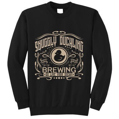 Vintage Snuggly Duckling Brewing Tangled Inspired Sweatshirt