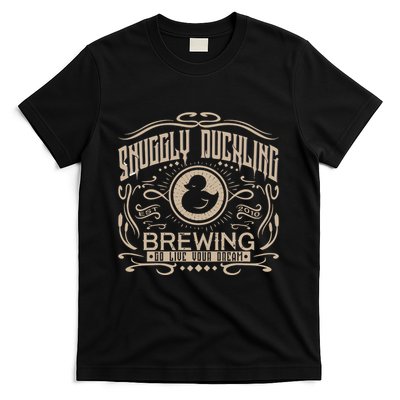 Vintage Snuggly Duckling Brewing Tangled Inspired T-Shirt